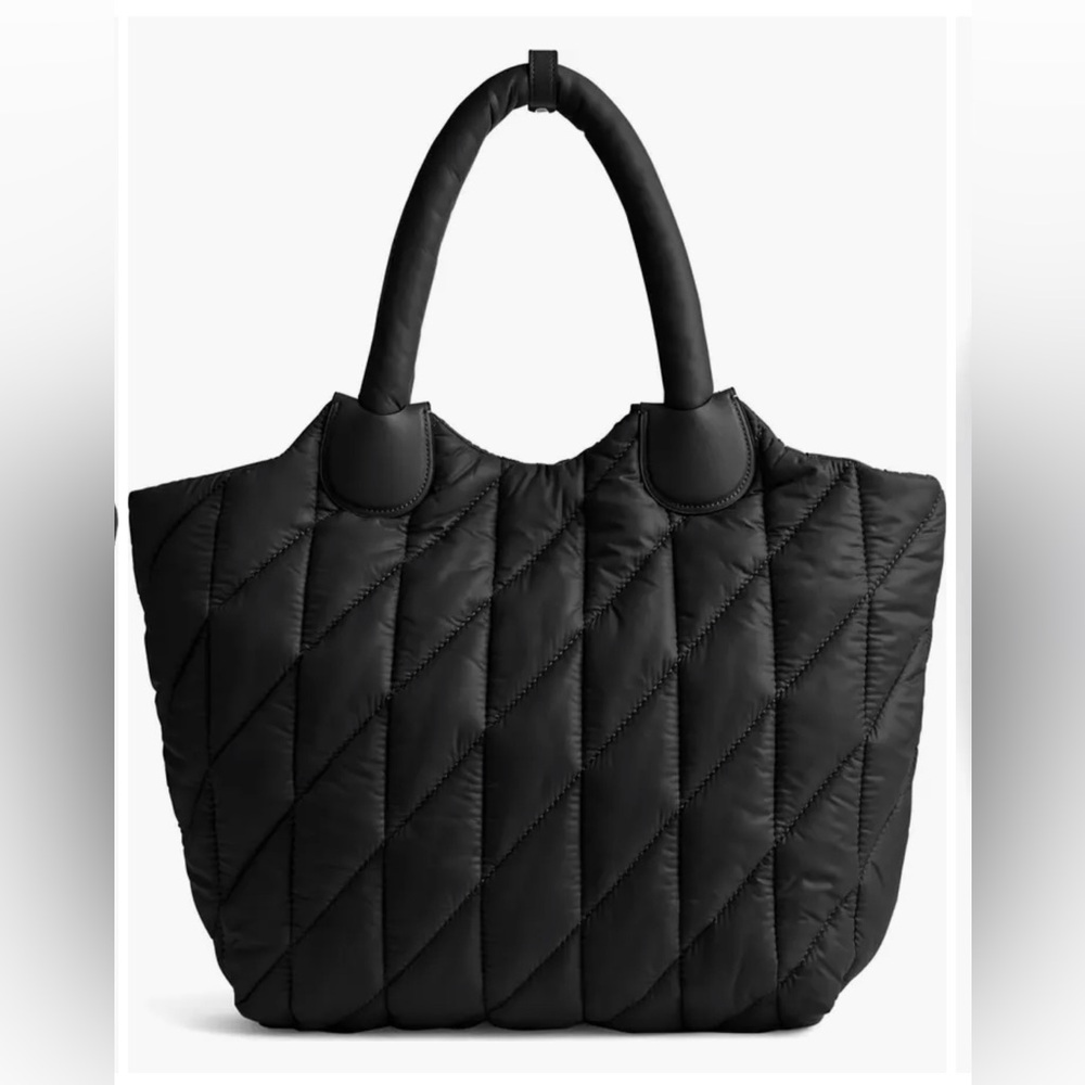 BNWT Coach Iris Quilted Nylon Tote - Picture 7 of 10